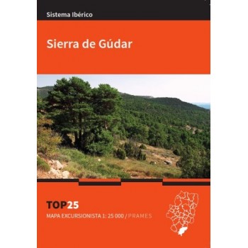 Mapa Top 25 Sierra de Gúdar
