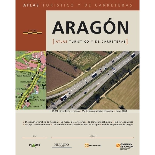 Atlas turístico y de carreteras de Aragón