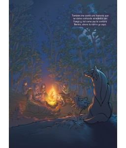 Hay un lobo en la montaña