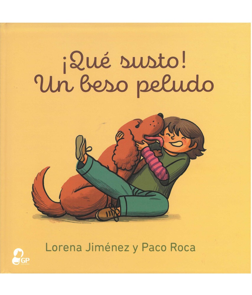 ¡Qué susto! Un beso peludo
